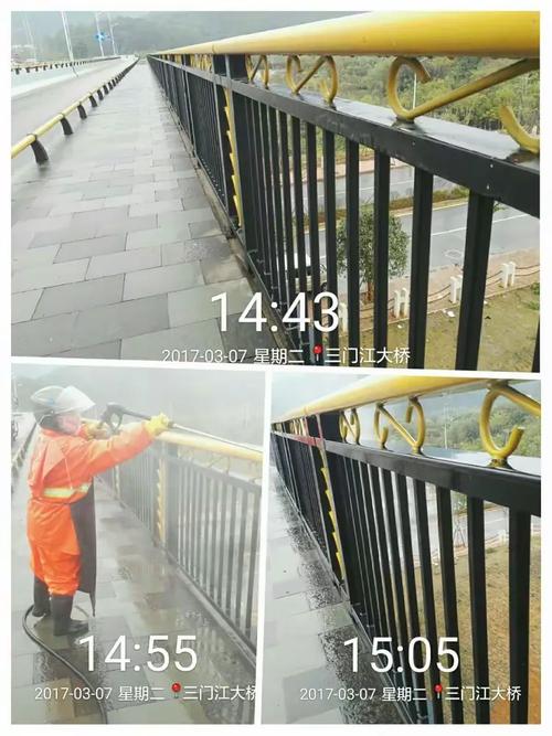 广西升禾环保科技股份 护栏与路桥清理工作汇报